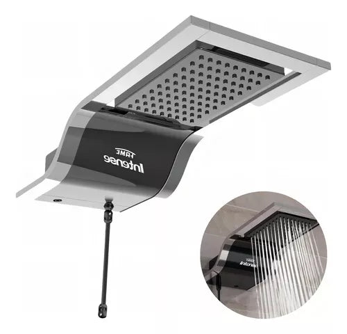 Chuveiro Fame Eletrônico Intense Preto Black 220v 7800w