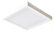 Carregar imagem no visualizador da galeria, Plafon 18w Quadrado Sobrepor Super Led Luz Frio 21cm
