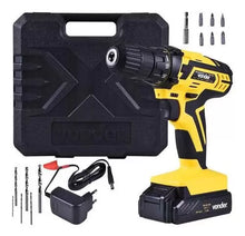 Carregar imagem no visualizador da galeria, Parafusadeira/furadeira a bateria 12v Bivolt PFV012 Vonder
